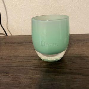 Glassy Baby: Etched "Dawn"